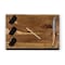 Picnic Time Family Of Brands NFL Washington Commanders - Delio Acacia Cheese Cutting Board & Tools Set 833-00-512-373-2 - alternate 1