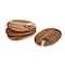 Picnic Time Family Of Brands Wine Appetizer Plate Set Of 4 874-04-512-000-0 - alternate 1