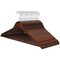 Megachef 20 Piece Acacia Wood Swivel Hook Hanger Set in Dark Brown 750122143M - alternate 1