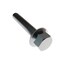 Zoro Select Not Graded, 1/4"-20 Serrated Flange Bolt, Plain Stainless Steel, 1 1/2 in L, 50 PK 1-SFH-25C-150 - alternate 2