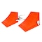 Toro 35-Ton Polyurethane Wheel Chock, 35 Ton GVW, Fits 32 to 46" Tire Diameter. (Roped Set) WC-UO650-2R - alternate 1