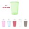 Smarty Had A Party 12 oz. Clear Green Disposable Plastic Party Cups, 240PK 512C-GR-CASE - alternate 4