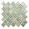 Andova Tiles Grandio Utopia Green 2-in. Arabesque Polished Glass Wall & Floor Mosaic Tile ANDGRA408 - alternate 1