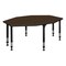 Regency I-Promise Student Classroom Desk, 60 in W X Wood, Metal, Neo Walnut IP2SD6024NW - alternate 3