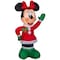 Disney Airblown LED Minnie in Winter Outfit 4 ft. Inflatable 117074 - alternate 1
