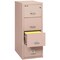 Fireking 4 Drawer, 1 Hr Fire & Impact Rated, Vertical, 31" depth Letter Champagne 4-1831-CCH - alternate 2