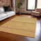 Homeroots 3' X 5' Wheat And Gold Striped Washable Indoor Outdoor Area Rug 610624 - alternate 4