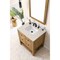 James Martin Vanities Breckenridge 30" Single Vanity, Light Natural Oak, w/ 3 CM Siberian Silestone Top 330-V30-LNO-3SFR - alternate 5