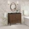James Martin Vanities Myrrin 36" Vanity, Mid Century Walnut, w/ 3 CM Phantome Eclos Top 485-V36-WLT-3PHT - alternate 4