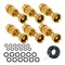 Morvat Brass Quick Connect Hose Fittings for Source Connections, 6PK MOR-SBQCONNECTOR-6-A - alternate 1