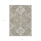 Homeroots 10' X 14' Taupe Beige And Ivory Medallion Washable Indoor Outdoor Area Rug 589055 - alternate 4