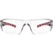 Ironwear Premium Anti Fog Dielectric Safety Glasses, Red, Clear 3085-R-C/A - alternate 1