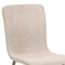 Homeroots Set of Four Beige and Gold Upholstered Fabric Dining Side Chairs, 4PK 568008 - alternate 3