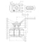 Hoke 7500 Series 3-Piece Full Port Ball Valves, 3/4in FNPT x 3/4in FNPT, 2000 PSI 7520F12Y - alternate 2