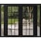 Vdomdoors Front Exterior Prehung Metal-Plastic Double Doors Clear Glass / MANUX 8151 Matte Black / Office Com MANUX8151DEXD-BLK-W16+72+16xH80-RH-I - alternate 1