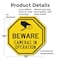 Signmission Beware Cameras in Operation, 10 inch X 10 inch, Plastic Sign, 2PK OC-P-2PACK-10-327 - alternate 3