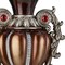 Homeroots Set Of Two Bronze Tabletop Urn Shape Pillar Candle Holders, 2PK 468341 - alternate 2