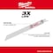 Milwaukee Tool 6" 8/12 TPI SAWZALL Blades (50 Pk) 48-01-6091 - alternate 3