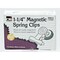 Charles Leonard Magnetic Spring Clips, 1-1/4", Box of 24, 24PK 68512 - alternate 2