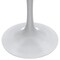 Leisuremod Round 27.56 in W, 29.35 in L, Stone/Stainless Steel, Grey VT20W-27GRS - alternate 3