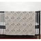 Homeroots Grey Lots Of Zebras Woven Knitted Baby Blanket 383161 - alternate 2