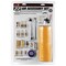 Performance Tool 22 pc. Air Accessory Set, Coil Hose, Couplers, Plugs, Blow Gun M523 - alternate 2