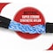 Mytee Products 5/8 inx8 ft BLUE Eye & Eye Synthetic Super Sling (Vertical 9450/ Choker 8030/ Basket 18,900lbs), 2PK SSL-58-8x2 - alternate 2