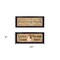 Homeroots Set Of Two Faith*Family*Friends and This Chick Black Framed Print Kitchen Wall Art, 2PK 406061 - alternate 3