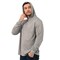 Protectx Sun Protection Hoodie, Polyester, Grey, L, 2 PK HD-APL130-GY-02-L - alternate 3