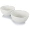 Gibson Home 2 Piece 7 Inch Ceramic All-Purpose Round Bowl Set in White 122922.02 - alternate 3