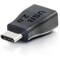 C2G USB 2.0 USB-C to USB-Micro B Cable M/F - Black 28869 - alternate 1