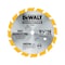 Dewalt 5-3/8" 16T Carbide Saw Blade (Fast Woodcutting) DW9055 - alternate 1