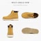 Handpoint Mens 6 in Soft Toe Nubuck Leather Work Boots-Slip Resistant, EH Rated, Wheat, 10 84101D-10 - alternate 2