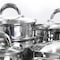 Gibson Home Ancona 12 Piece Stainless Steel Belly Shaped Cookware Set with Kitchen Tools 128611.12 - alternate 2