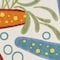Homeroots 8' Blue Yellow And Orange Round Starfish Indoor Outdoor Area Rug 546828 - alternate 3