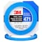 3M Film Tape, Vinyl, Blue, 1/4In x 36 Yd, PK144 61192 - alternate 1