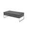 Homeroots 47" Gray and Silver Wood Lift Top Frame Coffee Table 490500 - alternate 1