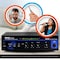 Pyle Pyle 80W Compact PA Mono Amplifier - Professional Mini Audio Receiver, Bluetooth 5.0, 2 Mic Inputs PT110 - alternate 2