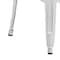 Flash Furniture 30" High Backless Distressed White Metal Barstool ET-BT3503-30-WH-GG - alternate 2