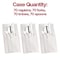 Smarty Had A Party Silver Plastic Cutlery White Pocket Napkin Set - Napkins, Forks, Knives, Spoons (70 Guests), 280PK 770-SV-CASE - alternate 2
