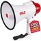 Pyle Pyle Lightweight 30-Watt Megaphone Bullhorn - Adjustable Volume, Built-in Siren, 800-Yard Range PMP30 - alternate 1