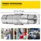 Vevor Hydraulic Quick Connect Hydraulic Coupler 1/2" 27.6 MPa for Engineering Machinery ZJ-FF - alternate 2