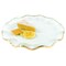 Homeroots 13 Mouth Blown Wavy Edge Gold Leaf Platter Or Charger 375742 - alternate 1