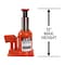 Jet JHJ-22-1/2L, 22-1/2 Ton, Low Profile Hydraulic Bottle Jack, (2 pcs) JT9-453323K - alternate 2