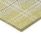 Homeroots 8' X 10' Yellow Black And Ivory Plaid Washable Indoor Outdoor Area Rug 596372 - alternate 3