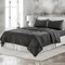Homeroots Onyx Linen Full Double Flat Sheet 520754 - alternate 2