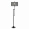 Jonathan Y Noah 64.5" Modern Industrial Iron Height-Adjustable LED Floor Lamp, Black JYL8505A - alternate 3