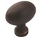 Amerock Vaile 1-3/8 in 35 mm Length Oil-Rubbed Bronze Cabinet Knob, 10PK 10BX53014ORB - alternate 1