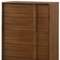Homeroots 36" Walnut Brown Wood Contemporary Five Drawer Dresser 473073 - alternate 3