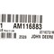 John Deere KIT BRAKE PAD/PLATE/DISK, JOHN DEERE OEM AM116883 AM116883 - alternate 1